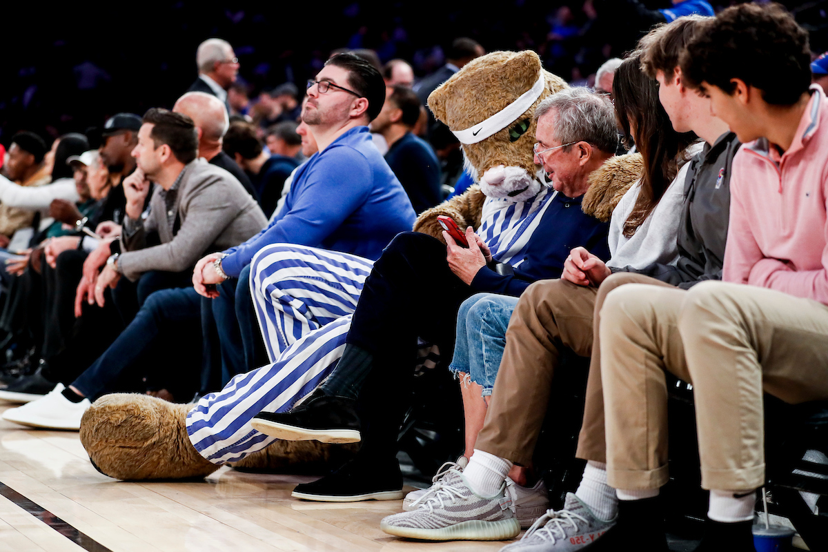 Wildcat.

Kentucky loses to Duke 79-71 in the Champions Classic at Madison Square Garden in New York on Nov. 9, 2021.

Photos by Chet White | UK Athletics