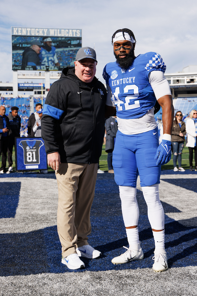 Marquez Bembry.

Kentucky beat New Mexico State 56-16.

Photo by Elliott Hess | UK Athletics