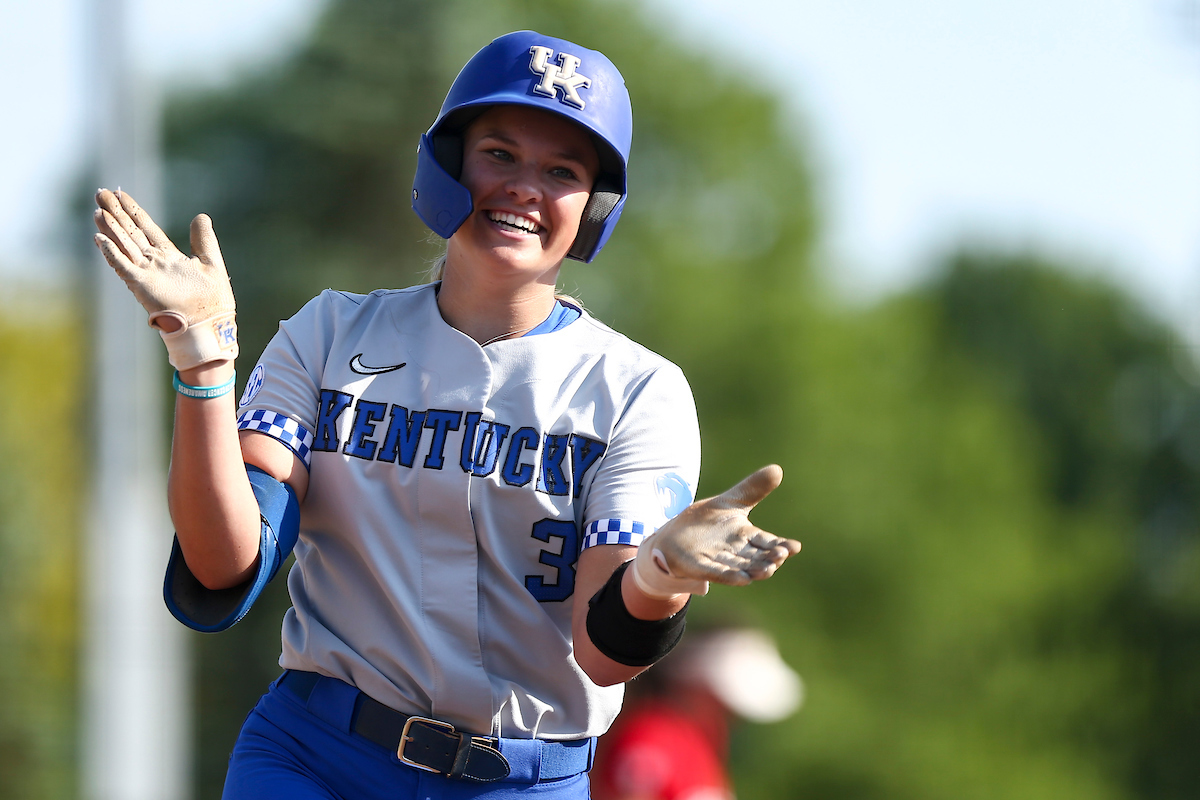 Taylor Ebbs.

Kentucky defeats Miami of Ohio 15-1.

Photo by Grace Bradley | UK Athletics