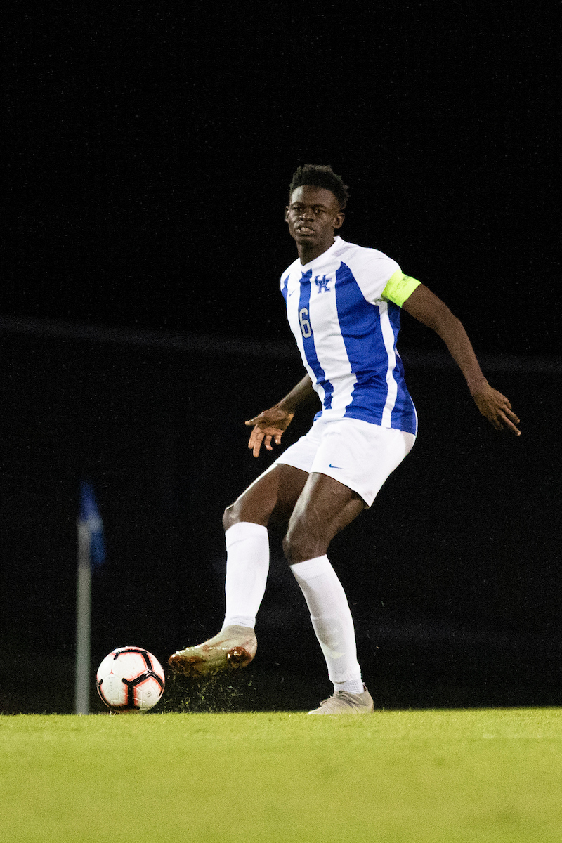 Aime Mabika.

Kentucky defeats Ohio State University 2-1.

Photo by Grace Bradley | UK Athletics