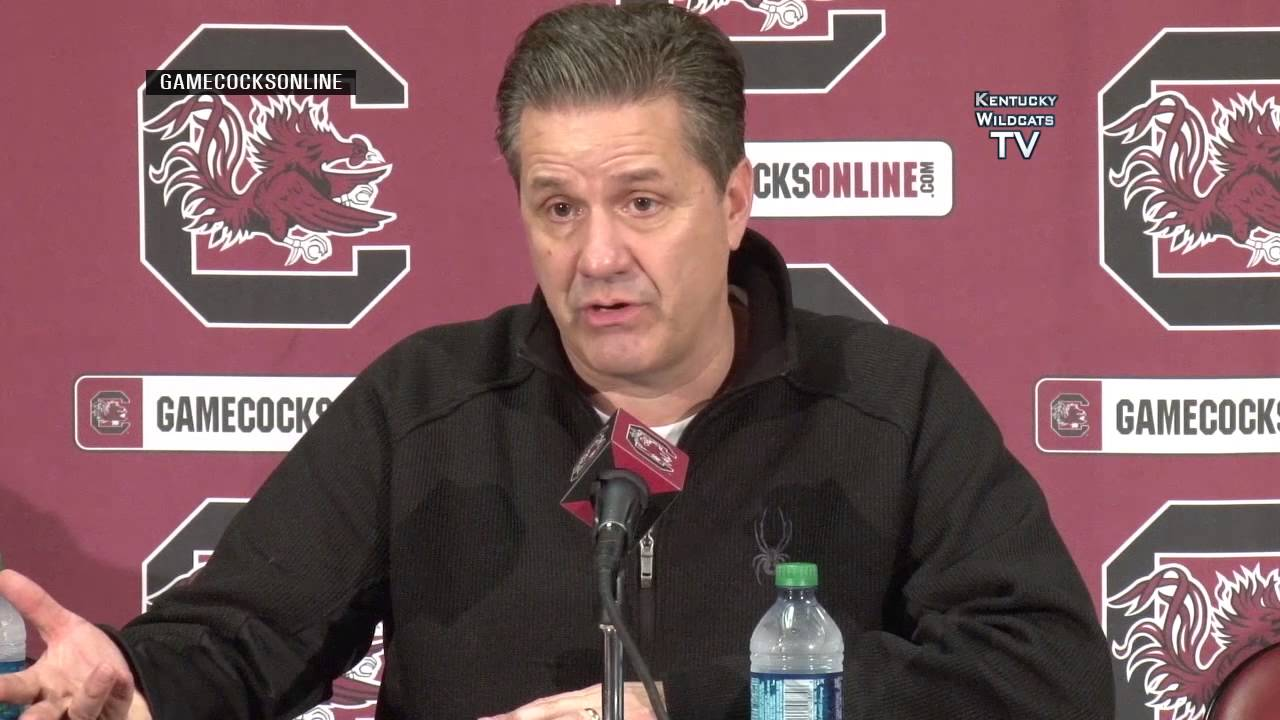 Kentucky Wildcats TV: Coach Calipari - South Carolina Postgame