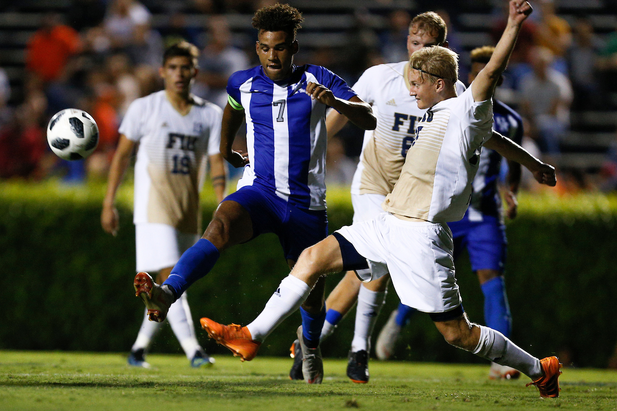 JJ Williams.

Men's Soccer falls to Florida International 3-2.

Photo by Michael Reaves | UK Athletics