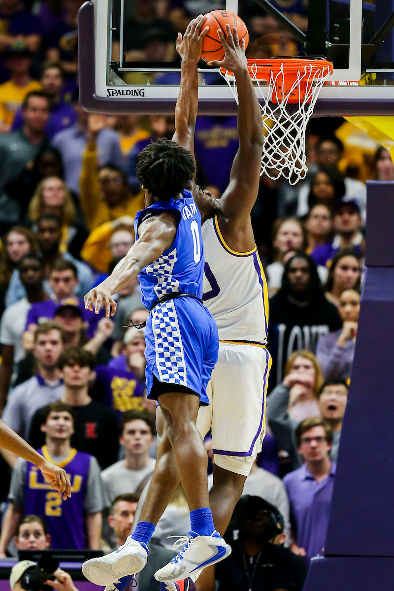 Ashton Hagans.

Kentucky beat LSU 79-76.

Photo by Chet White | UK Athletics