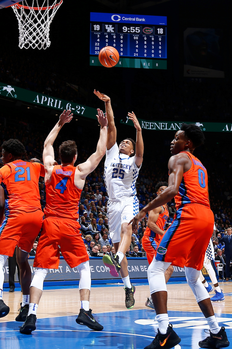 PJ Washington.

The University of Kentucky men's basketball team falls to Florida 66-64 on Saturday, January 20, 2018 at Rupp Arena in Lexington, Ky.

Photo by Quinn Foster I UK Athletics