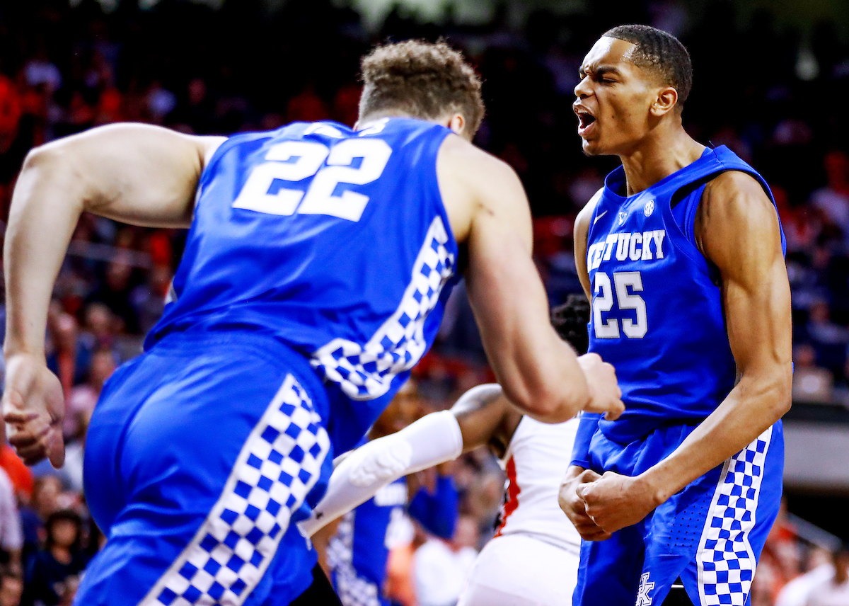 PJ Washington.

Kentucky beat Auburn 82-80 at Auburn Arena in Auburn, AL., on Saturday, January 19, 2019.

Photo by Chet White | UK Athletics