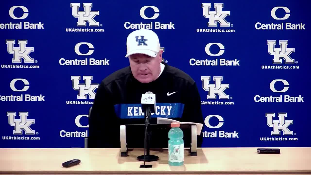 FB: Coach Stoops - Georgia Postgame