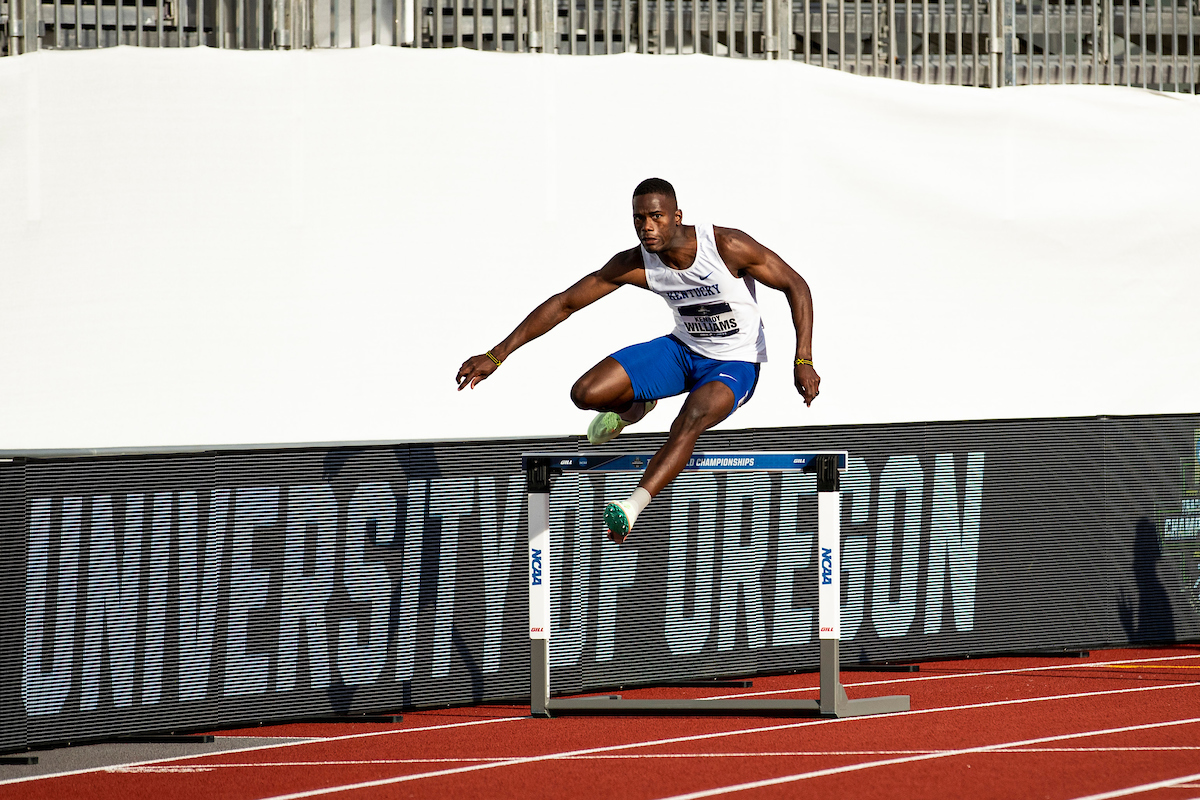 Kenroy Williams.

Day one. NCAA Track and Field Outdoor Championships.

Photo by Chet White | UK Athletics