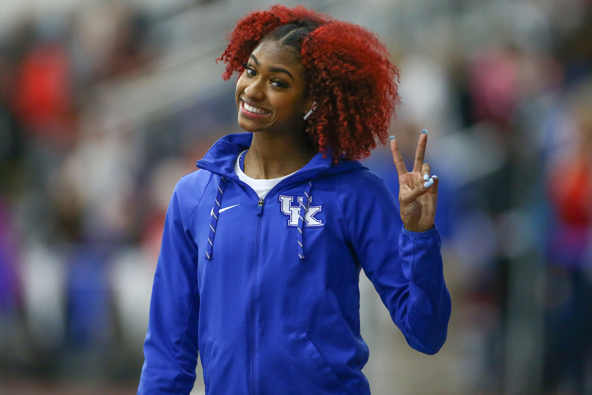 Masai Russell.

Jim Green Invitational.


Photo by Isaac Janssen | UK Athletics