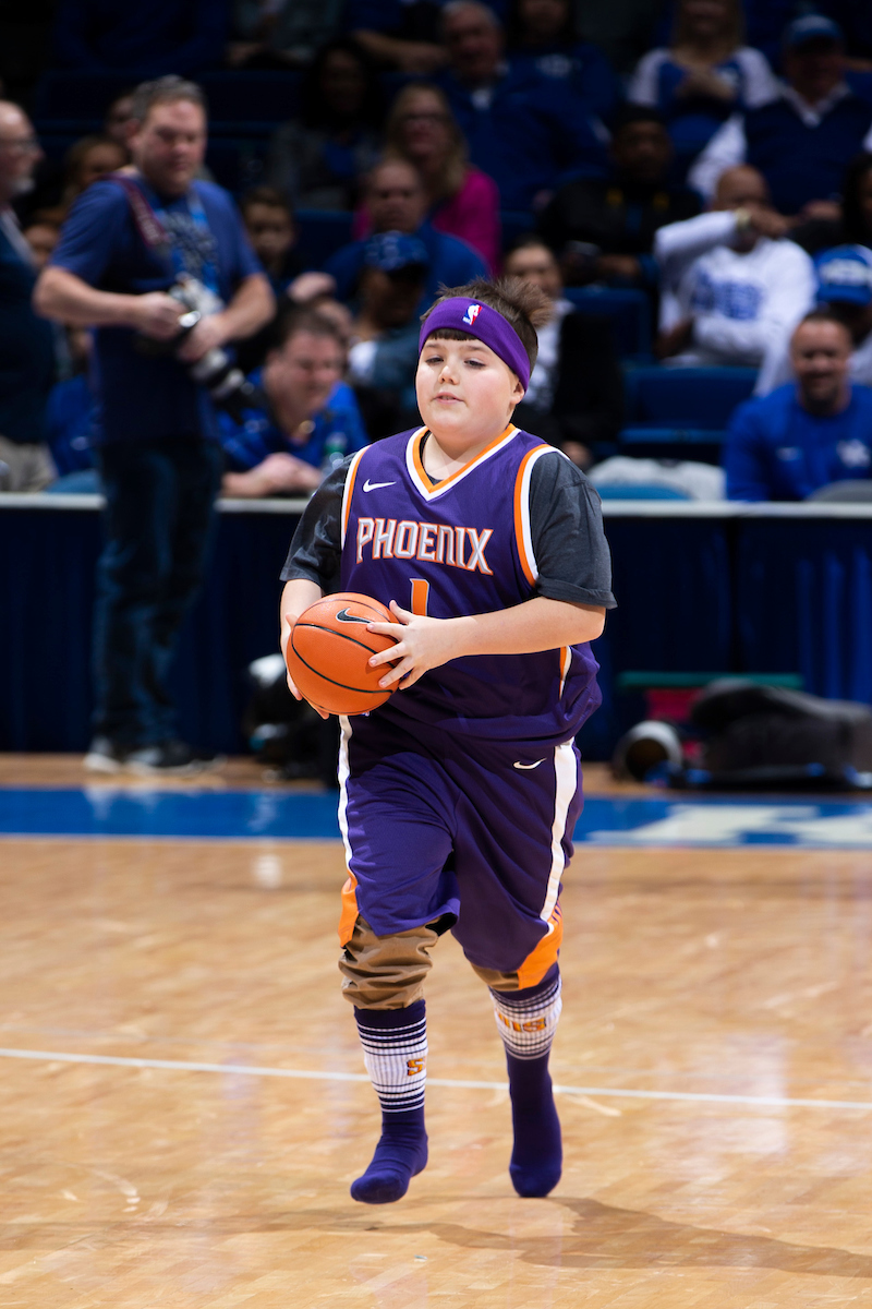Fan.

Kentucky beat Mount St. Mary’s 82-62.

Photo by Chet White | UK Athletics