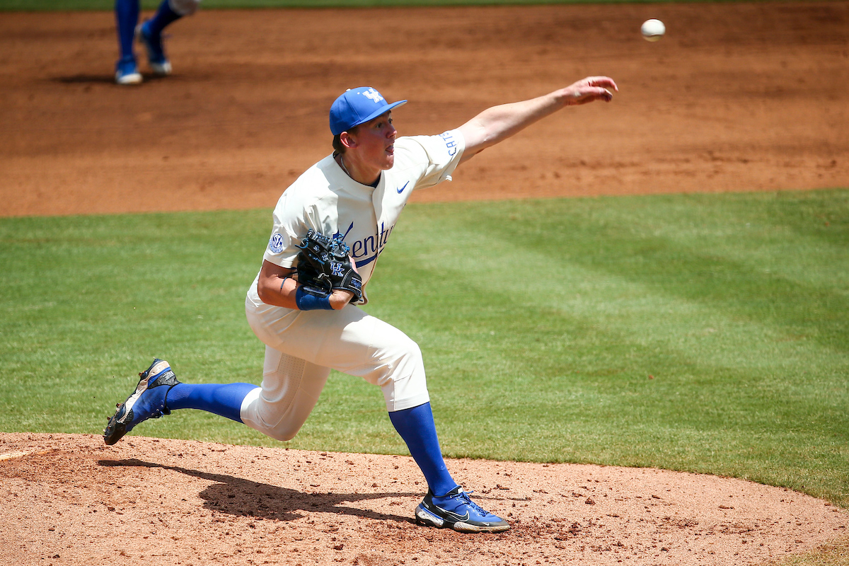 Tyler Bosma.

Kentucky defeats LSU 7-2.

Photo by Sarah Caputi | UK Athletics