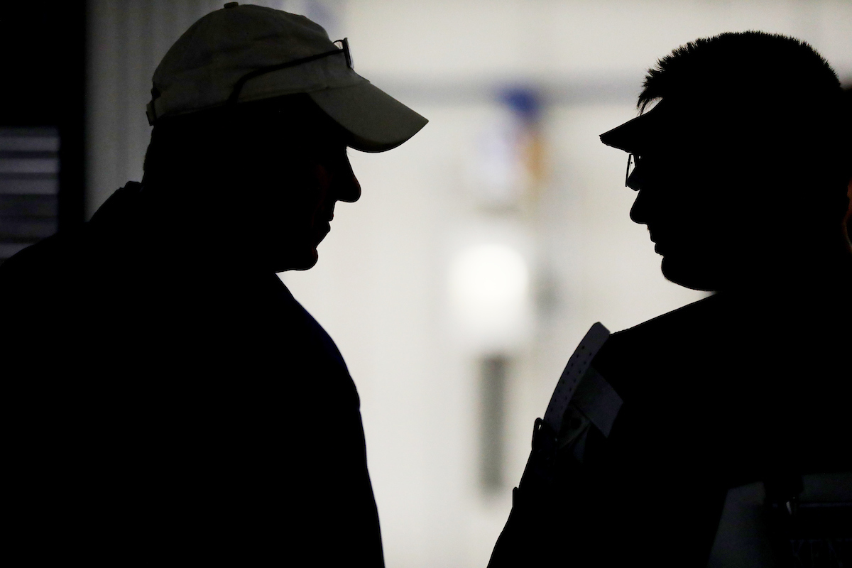 Harry Mullins. Richard Clark.

Kentucky Rifle hosts WVU.

Photo by Quinn Foster | UK Athletics