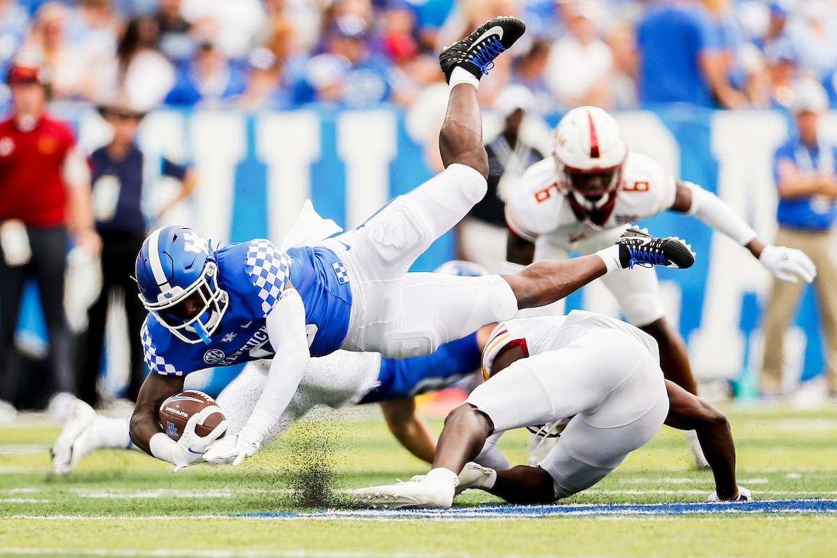 UK beat ULM 45-10.

Photos by Chet White | UK Athletics