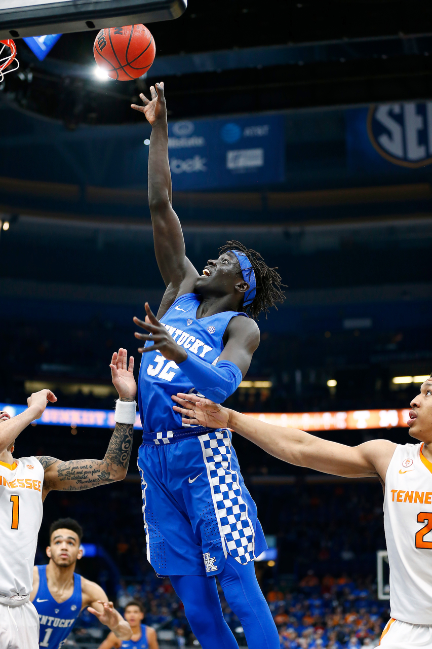 Wenyen Gabriel.

The University of Kentucky men's basketball team beat Tennessee 77-72 to claim the 2018 SEC Men's Basketball Tournament championship at Scottrade Center in St. Louis, Mo., on Sunday, March 11, 2018.

Photo by Chet White | UK Athletics