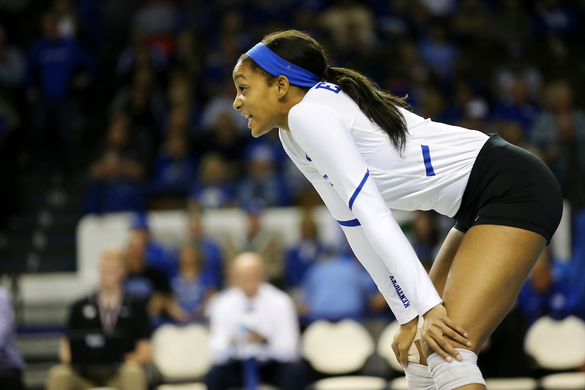 Leah Edmond

UK volleyball beats Purdue in the second round of the NCAA Tournament.  

Photo by Britney Howard  | UK Athletics