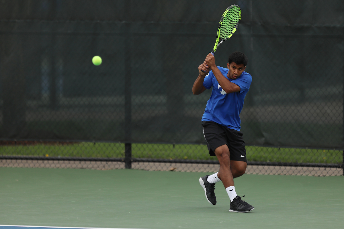 Parth Aggarwal.

University of Kentucky men's tennis vs. Georgia.

Photo by Quinn Foster | UK Athletics