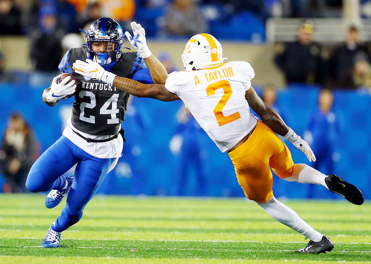 Christopher Rodriguez
Kentucky falls to Tennessee 17-13. 

Photo by Britney Howard | Staff