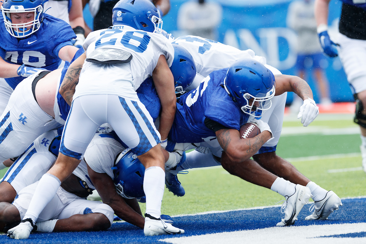 TORRANCE DAVIS.

2021 UK Football Spring Practice.

Photo by Elliott Hess | UK Athletics