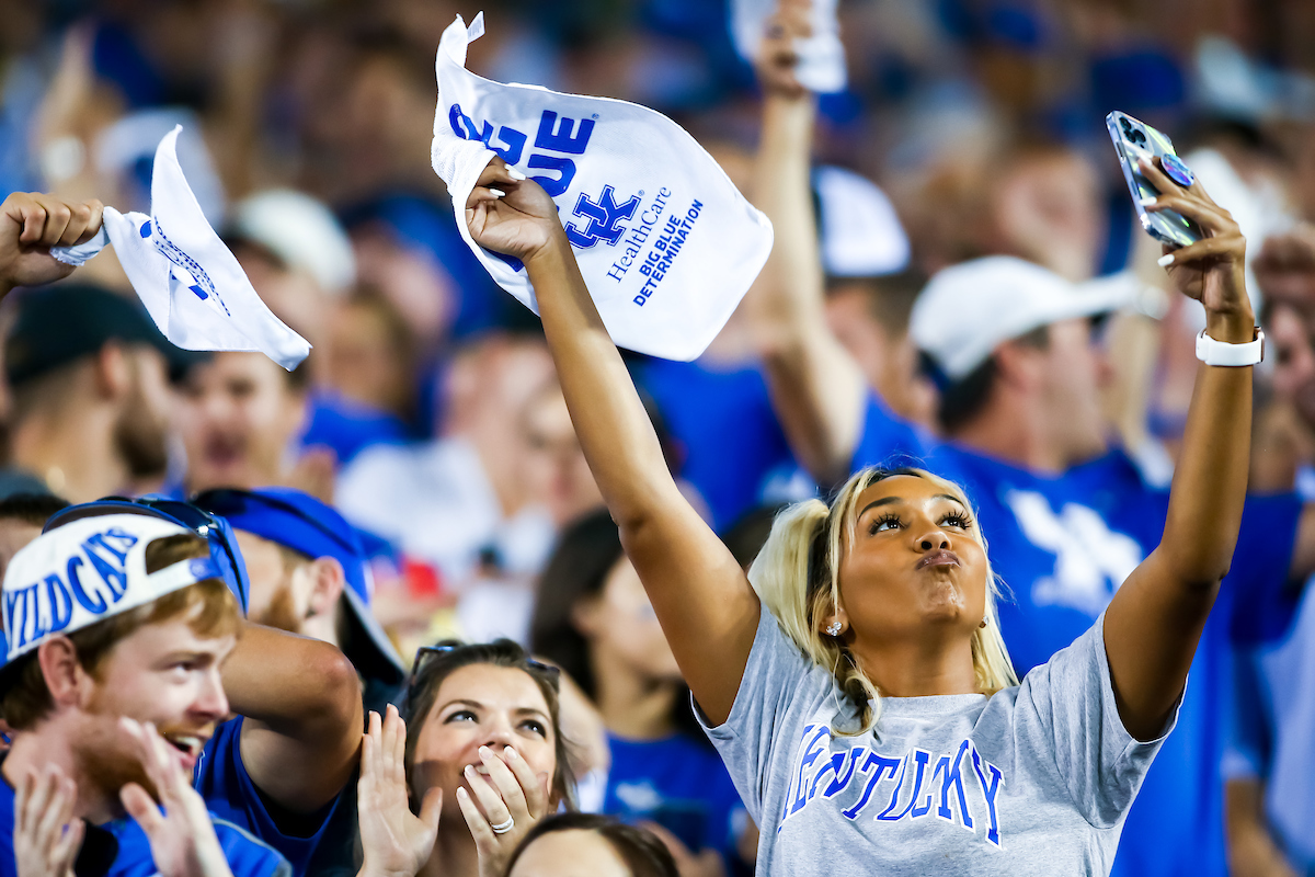 Fans. 

UK beat LSU 42-21.

Photo by Eddie Justice | UK Athletics