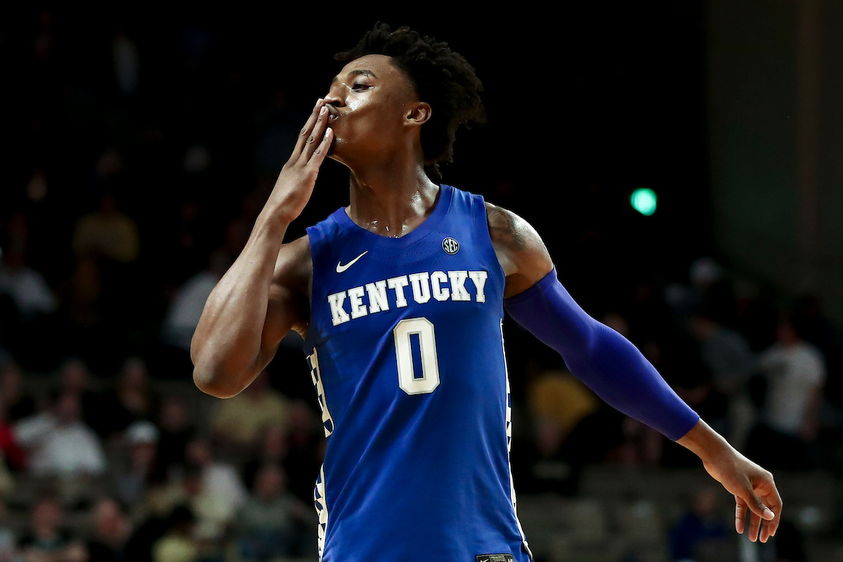 Ashton Hagans.

Kentucky beat Vanderbilt 78-64.

Photo by Chet White | UK Athletics