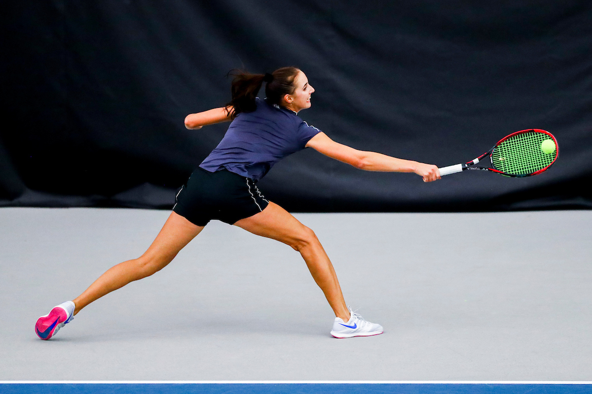 Anastasia Tkachenko.

Kentucky competes in the second day of the Kentucky Invite.

Photo by Hannah Phillips | UK Athletics