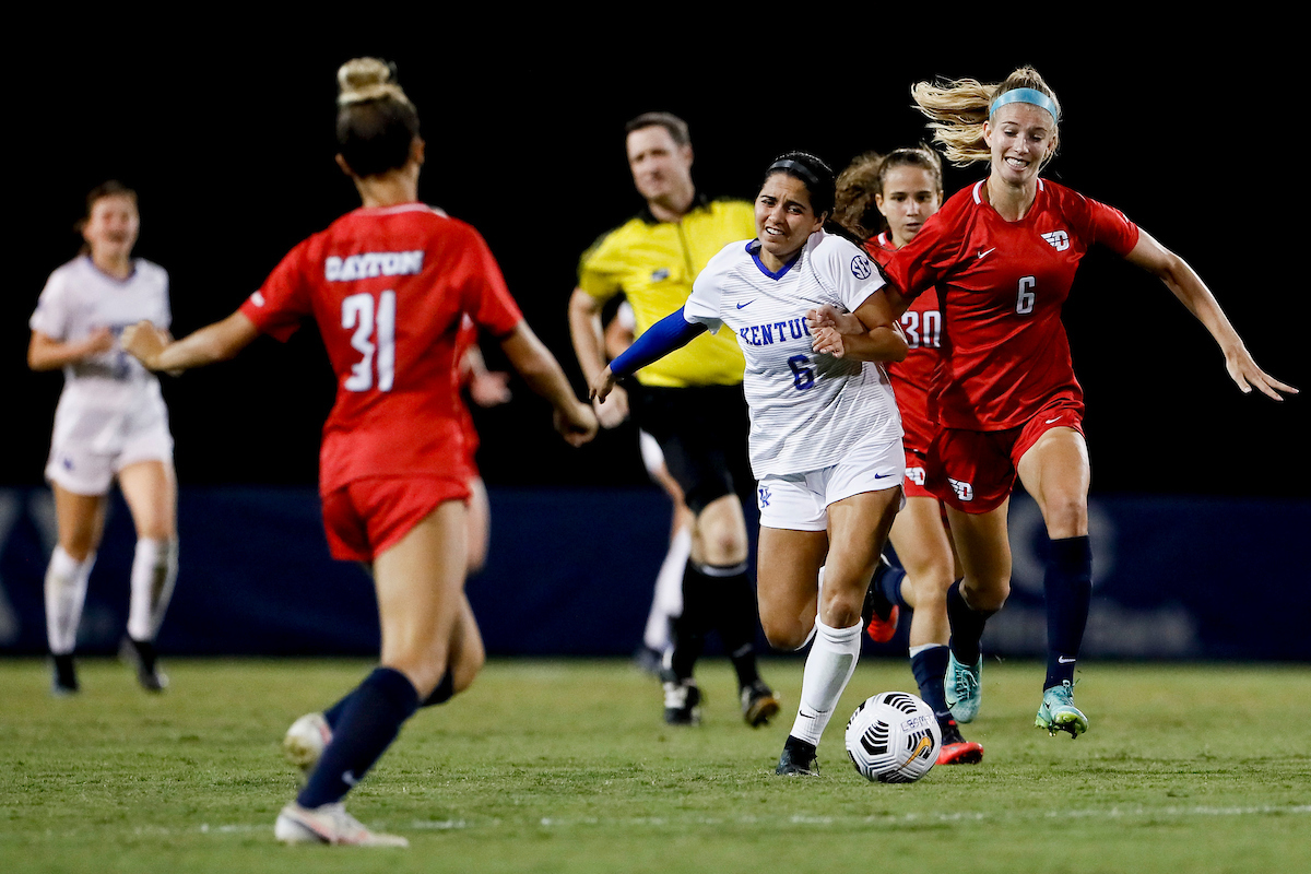 Miranda Jimenez.

Kentucky ties Dayton 0-0.

Photos by Chet White | UK Athletics
