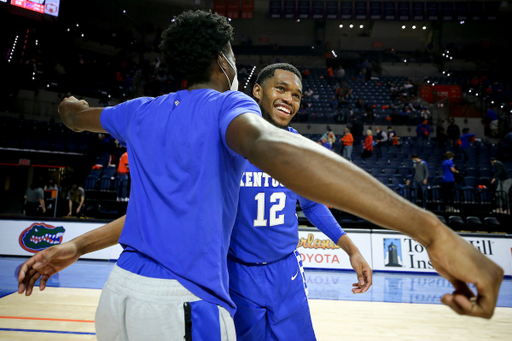 Keion Brooks Jr. Terrence Clarke.

Kentucky beat Florida 76-58 at the O’Connell Center in Gainesville, Fla.

Photo by Chet White | UK Athletics