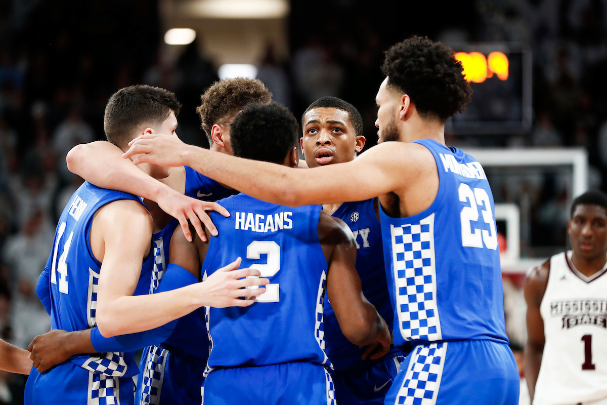 Team. Keldon Johnson.

Kentucky beat Mississippi State 71-67 at Humphrey Coliseum in Starkville, MS.

Photo by Chet White | UK Athletics