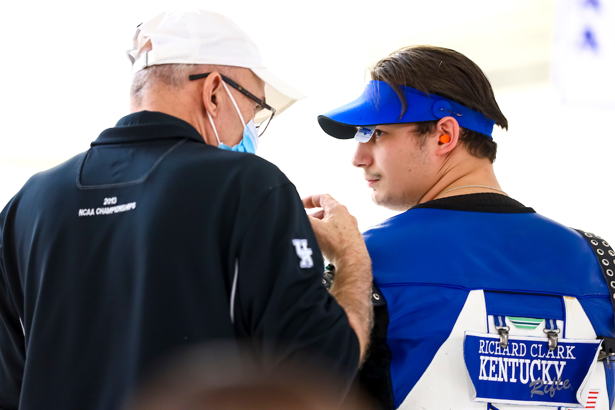 Richard Clark. 

Kentucky Rifle vs Morehead St.

Photo by Eddie Justice | UK Athletics
