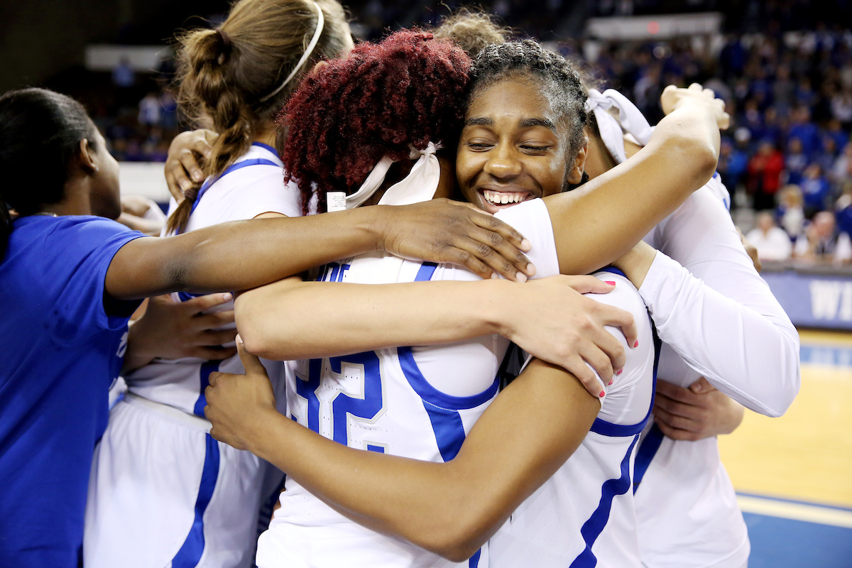 Taylor Murray 
The UK Women's Basketball team beat LSU on Senior Day on Sunday, February 24, 2019.

Photo by Britney Howard | UK Athletics