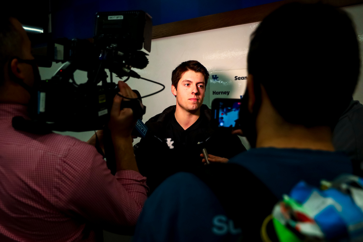 Sean Harney.

Kentucky Softball and Baseball media day

Photo by Eddie Justice | UK Athletics
