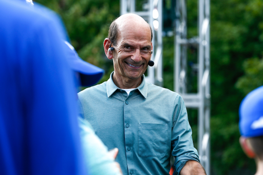 Filming of the Paul Finebaum Show.

Photo by Grace Bradley | UK Athletics