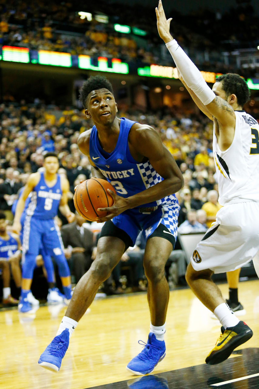 Hamidou Diallo.

The University of Kentucky men's basketball team falls to Mizzou 69-6 on Saturday, February 3rd, 2018 in Columbia, Missouri.

Photo by Quinn Foster I UK Athletics