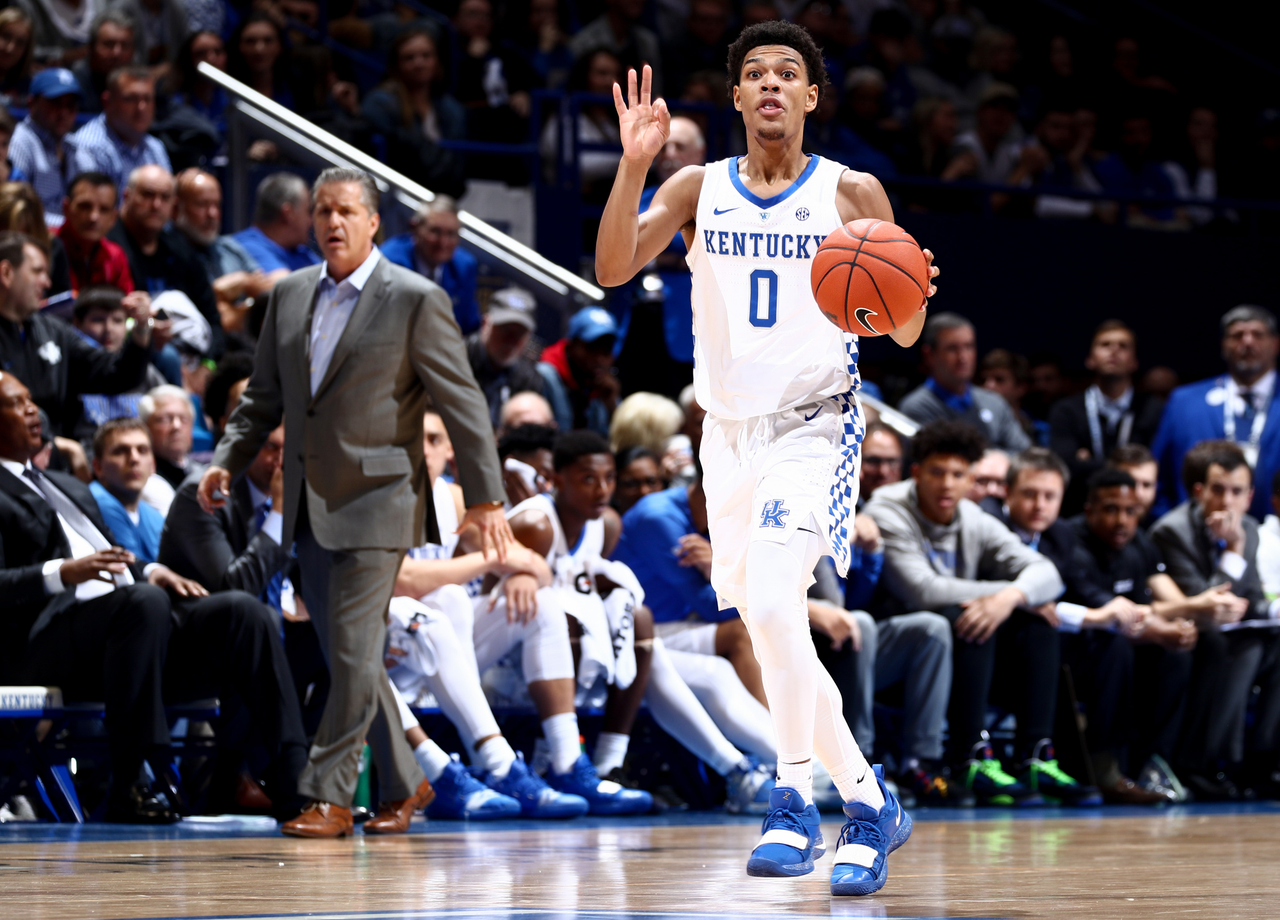 Quade Green

Men's basketball beat SIU 71-59.

Photo by Chet White | UK Athletics