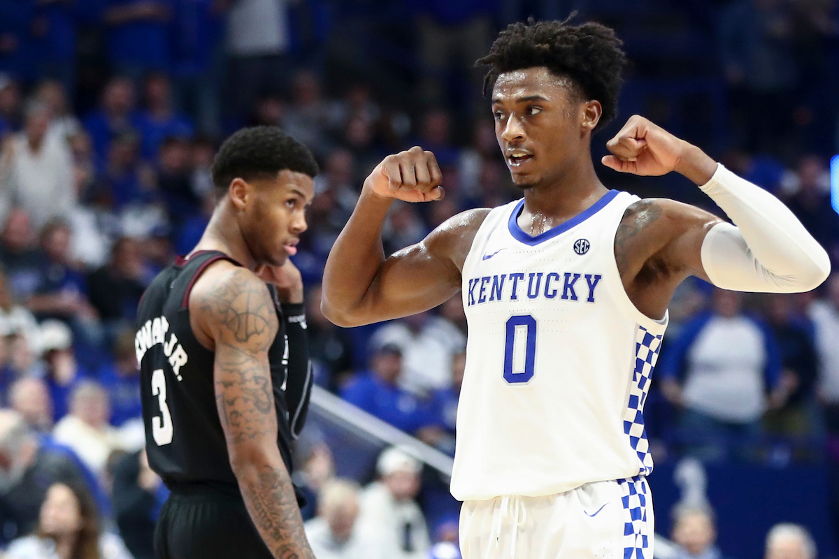 Ashton Hagans.

Kentucky beat Miss St. 80-72.

Photo by Chet White | UK Athletics