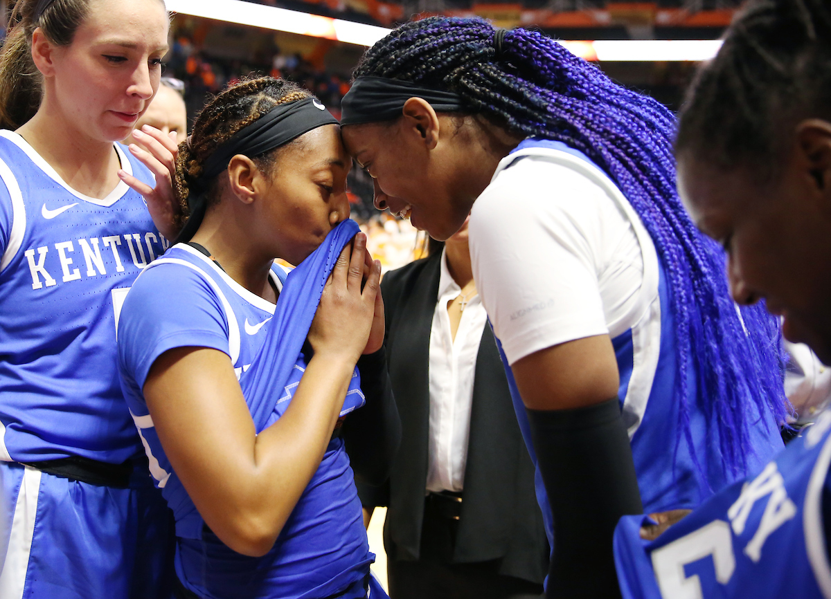 Jaida Roper
The UK Women's Basketball team beats Tennessee 73-71. 

Photo by Britney Howard  | UK Athletics