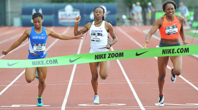 Dezerea Bryant Fifth in USATF 200m Final to Make PanAm Games Team