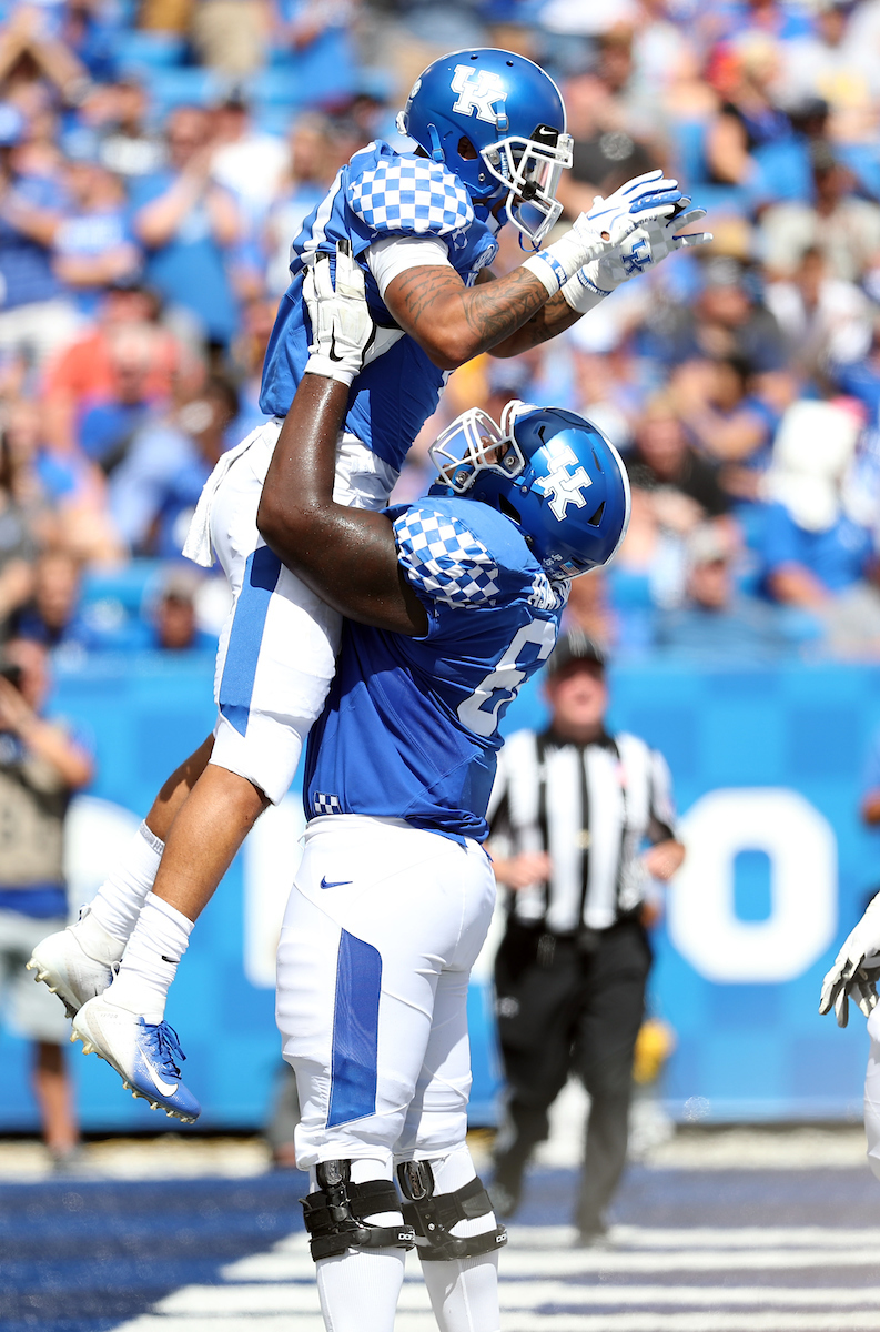 Asim A.J. Rose

UK football beats Murray State 48-10.

Photo by Britney Howard | UK Athletics