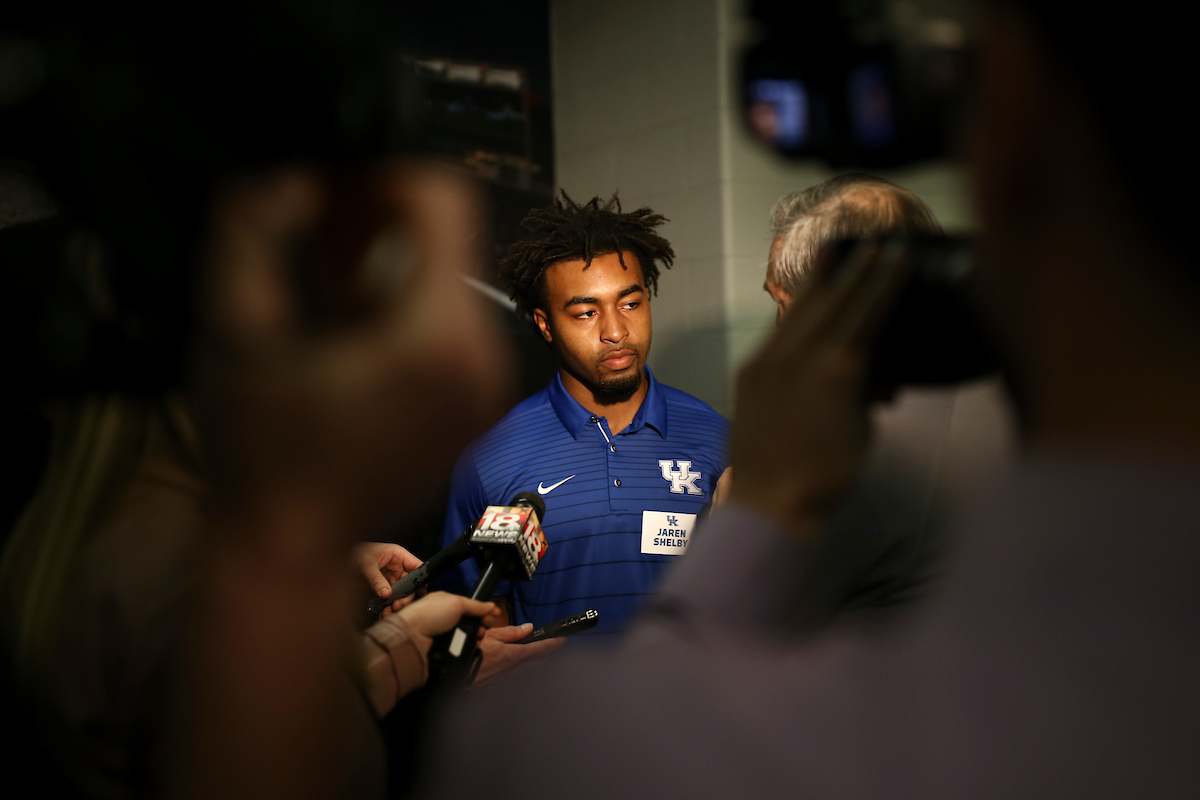 Jaren Shelby.

UK Softball Baseball Media Day.


Photo by Isaac Janssen | UK Athletics