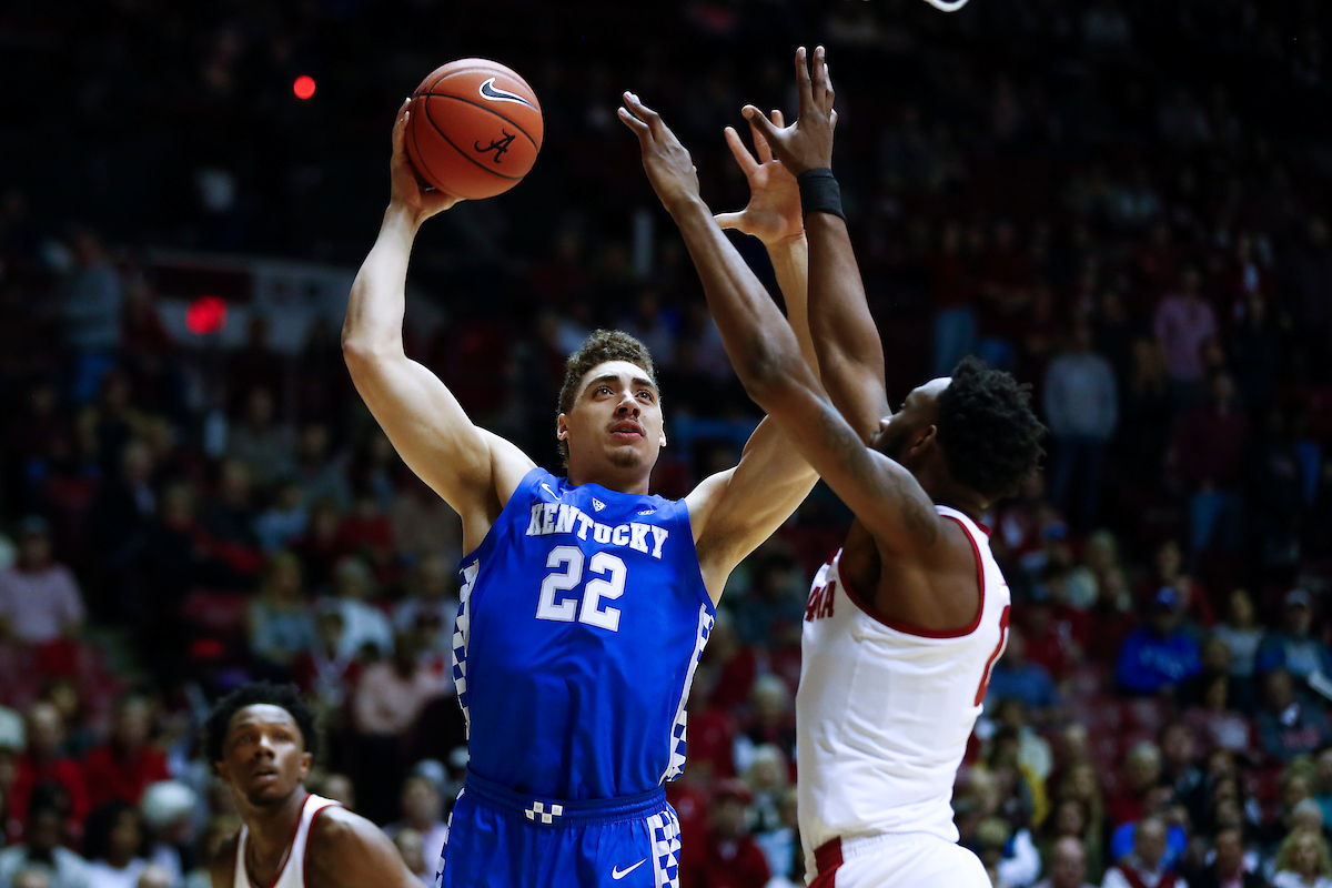 Reid Travis.

Kentucky falls to Alabama 77-75 on Saturday, January 5, 2019, at Coleman Coliseum in Tuscaloosa, AL.

Photo by Chet White | UK Athletics