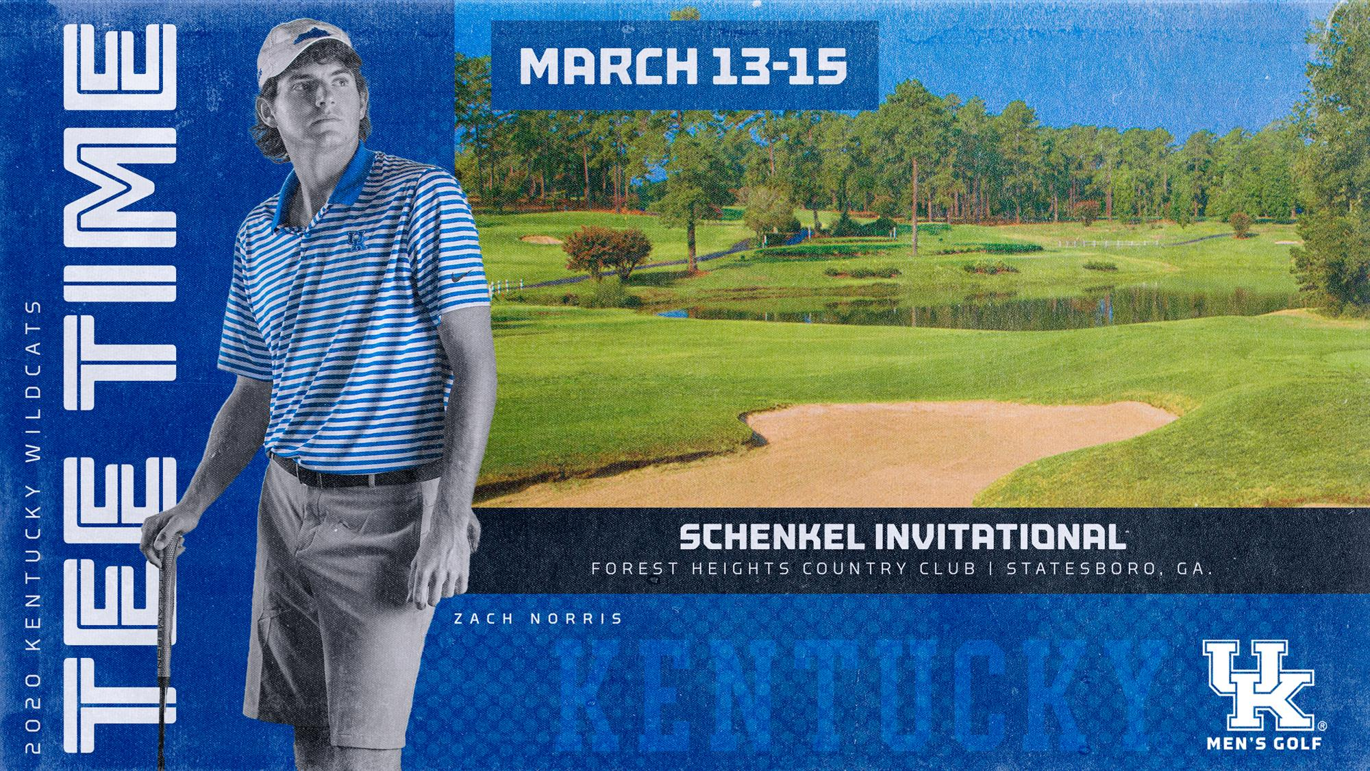 Men’s Golf Set for Schenkel Invitational