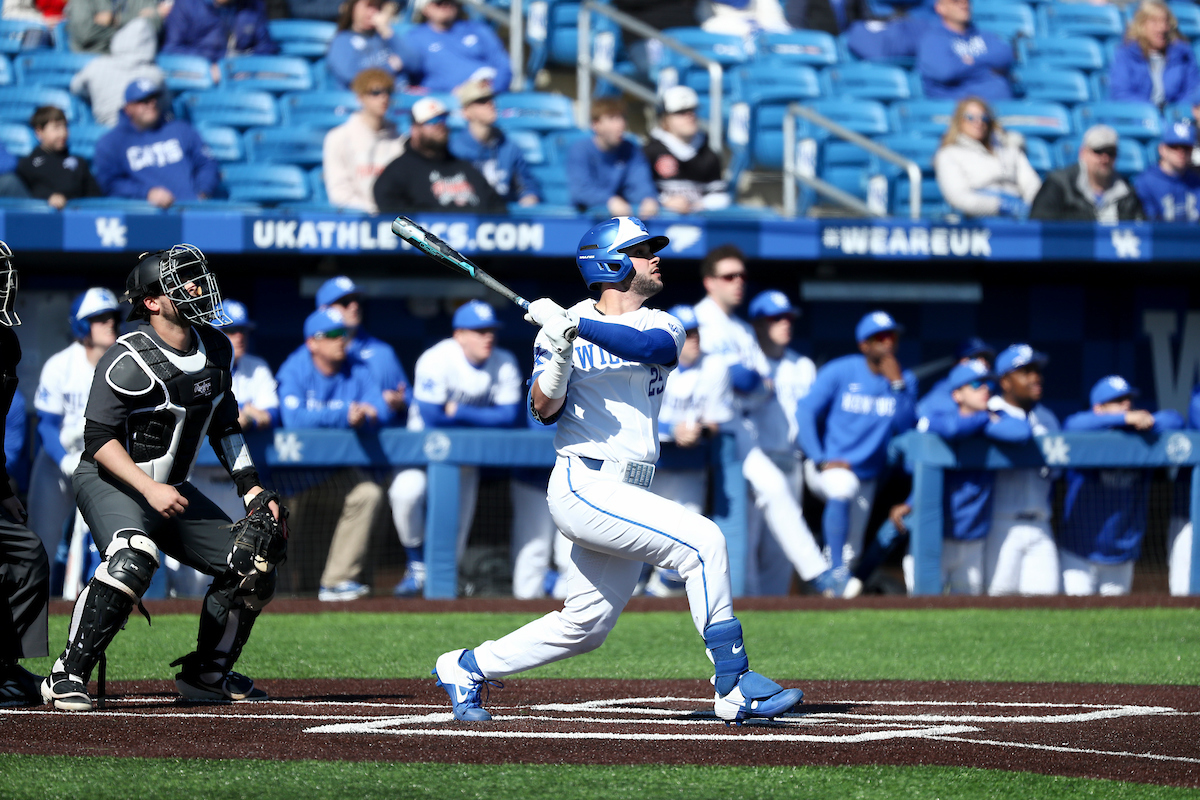Coltyn Kessler. 

Kentucky beat Appalachian State 21-4.  


Photo by Isaac Janssen | UK Athletics
