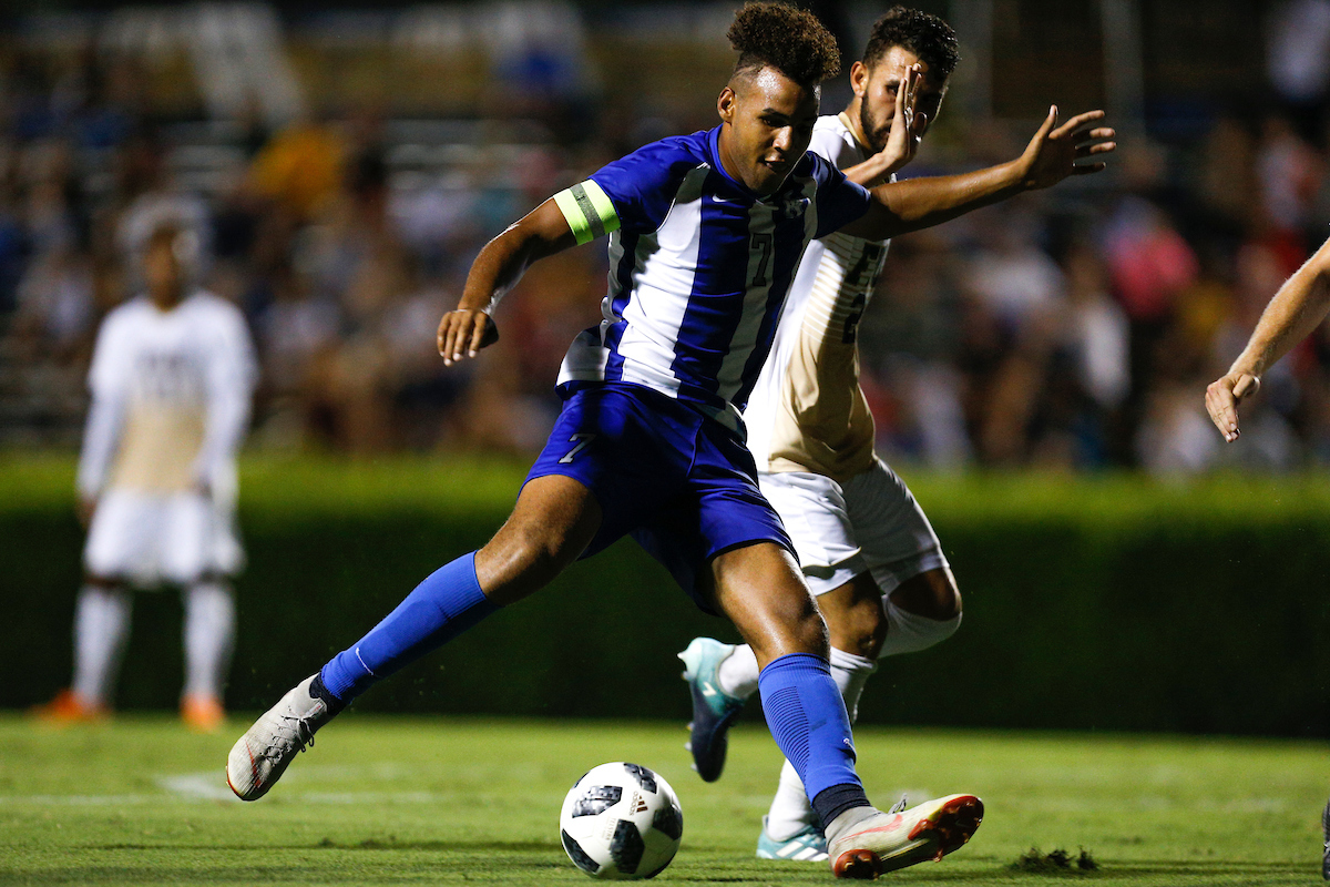 JJ Williams.

Men's Soccer falls to Florida International 3-2.

Photo by Michael Reaves | UK Athletics