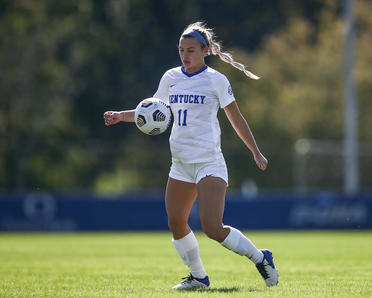 Julia Grosso.

Kentucky falls to South Carolina 2-1.

Photo by Grace Bradley | UK Athletics