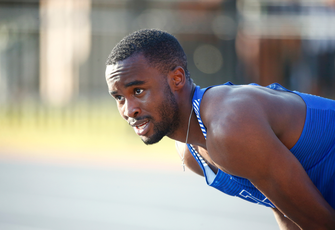 Daniel Roberts.

Day three of the 2018 SEC Outdoor Track and Field Championships on Sunday, May 13, 2018, at Tom Black Track in Knoxville, TN.

Photo by Chet White | UK Athletics