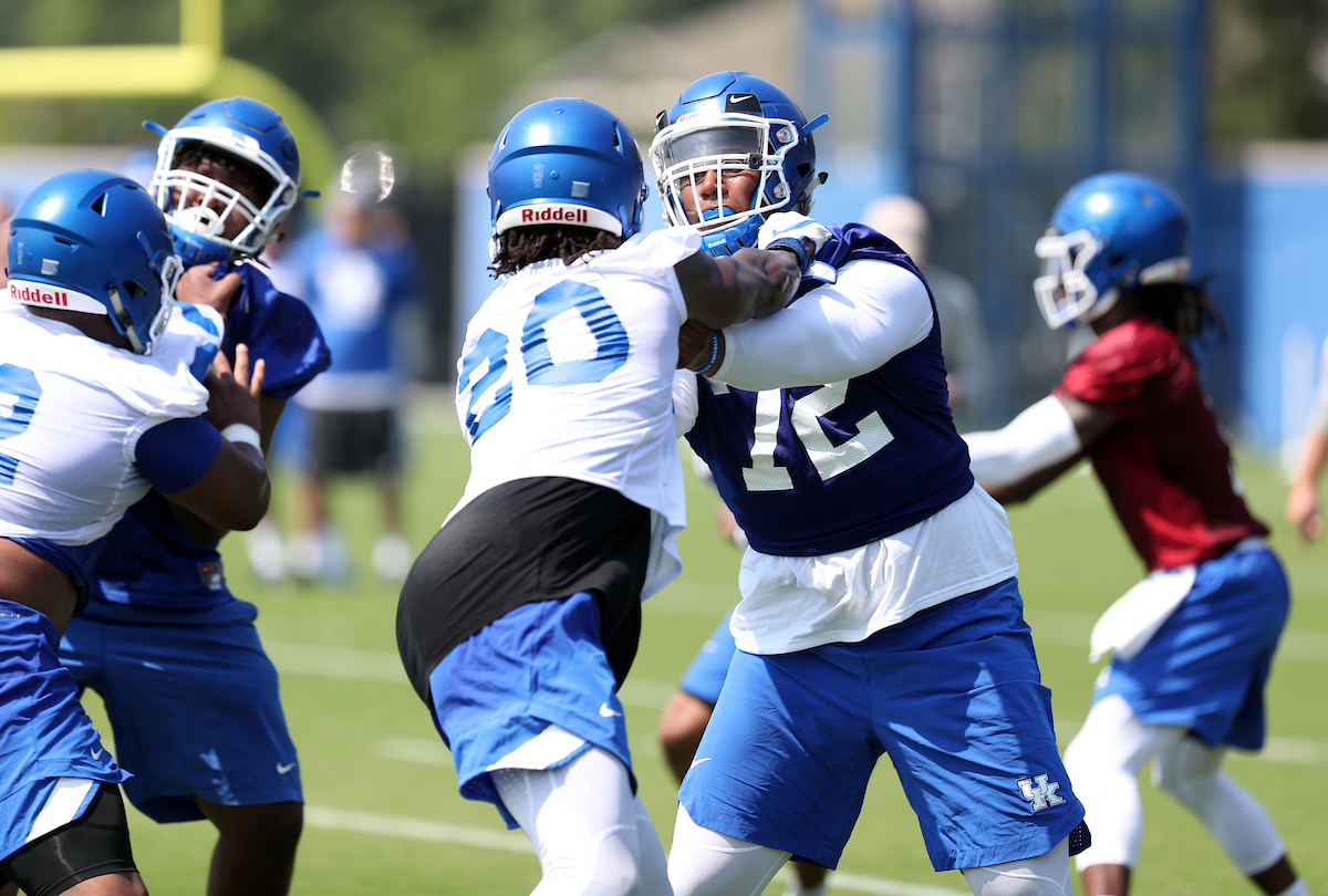 E.j. Price

The Football Team Fan Day on Saturday, August 4,  2018. 

Photo by Britney Howard | UK Athletics