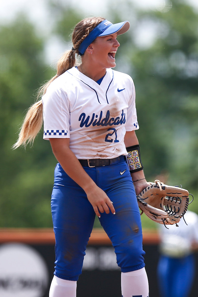 Erin Coffel.

Kentucky falls to Virginia Tech 2-9.

Photo by Grace Bradley | UK Athletics