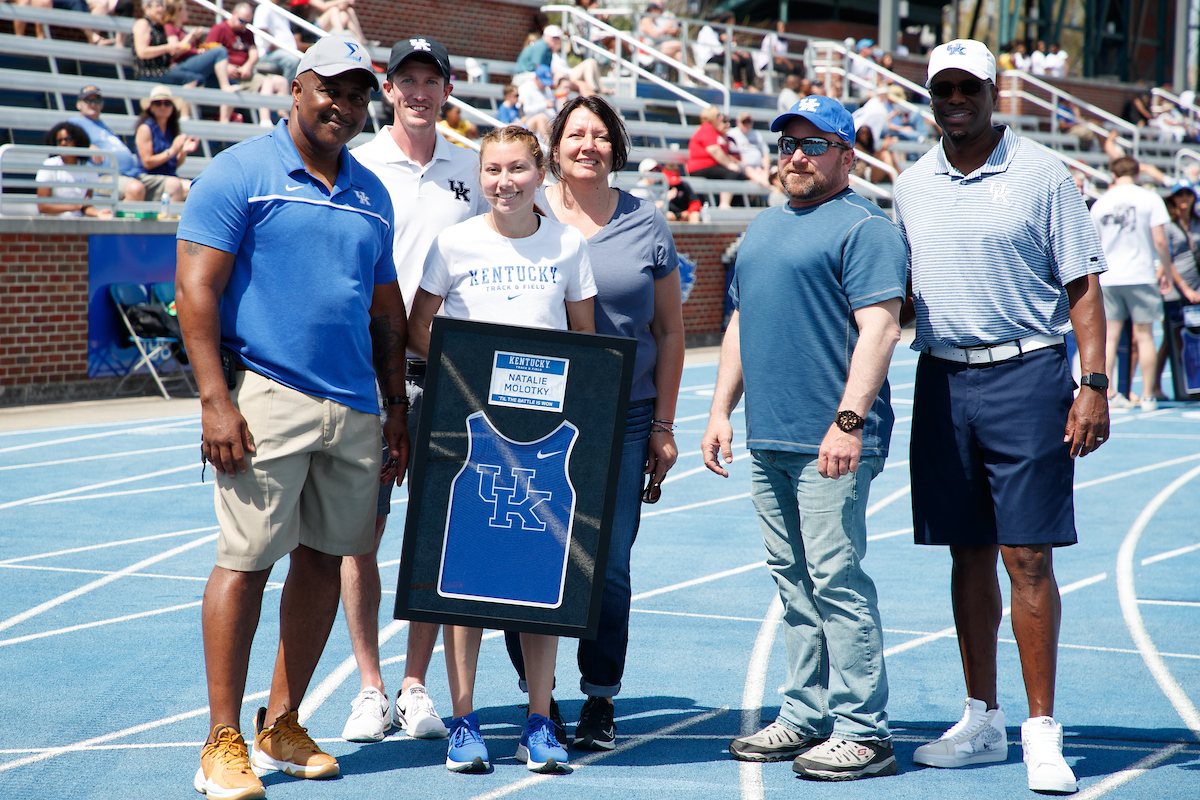 Natalie Molotky.

Day two of the Kentucky Invitational. Senior Day.

Elliott Hess | UK Athletics