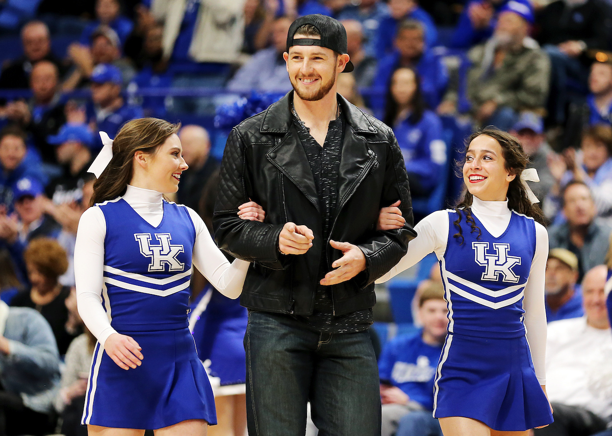 Cheer, Celebrity Y, JT Riddle


Men's Basketball beats North Dakota 96-58.

Photo by Britney Howard  | UK Athletics