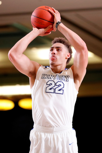 Reid Travis.

The University of Kentucky men's basketball team beat Toronto United 93-60 at the Atlantis Imperial Arena in Paradise Island, Bahamas, on Sunday, August 12, 2018.

Photo by Chet White | UK Athletics