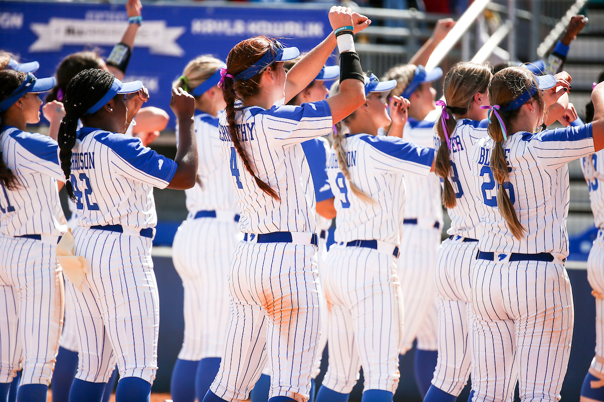 Renee Abernathy.

Kentucky defeats Mississippi State 9-5.

Photo by Sarah Caputi | UK Athletics